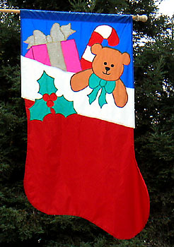 Shelley's Christmas Flag
