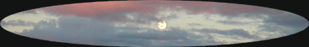 Moonrise this evening...
