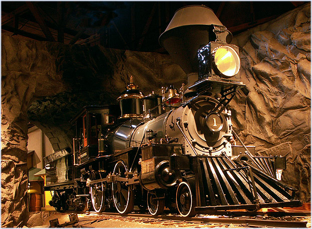The California State Railroad Museum, Sacramento...