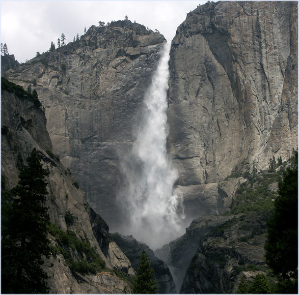 Upper Yosemite Falls...